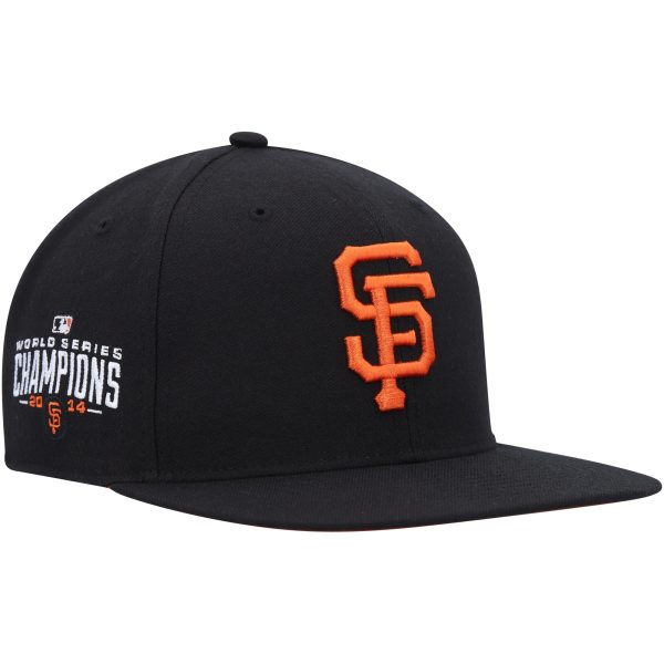 mens san francisco giants 47 2014 world series black sure shot captain snapback hat Collection | San Francisco Giants Shop - Official MLB Jerseys & Caps