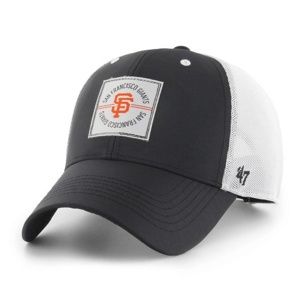 mens san francisco giants 47 black disburse mvp trucker adjustable hat Collection | San Francisco Giants Shop - Official MLB Jerseys & Caps