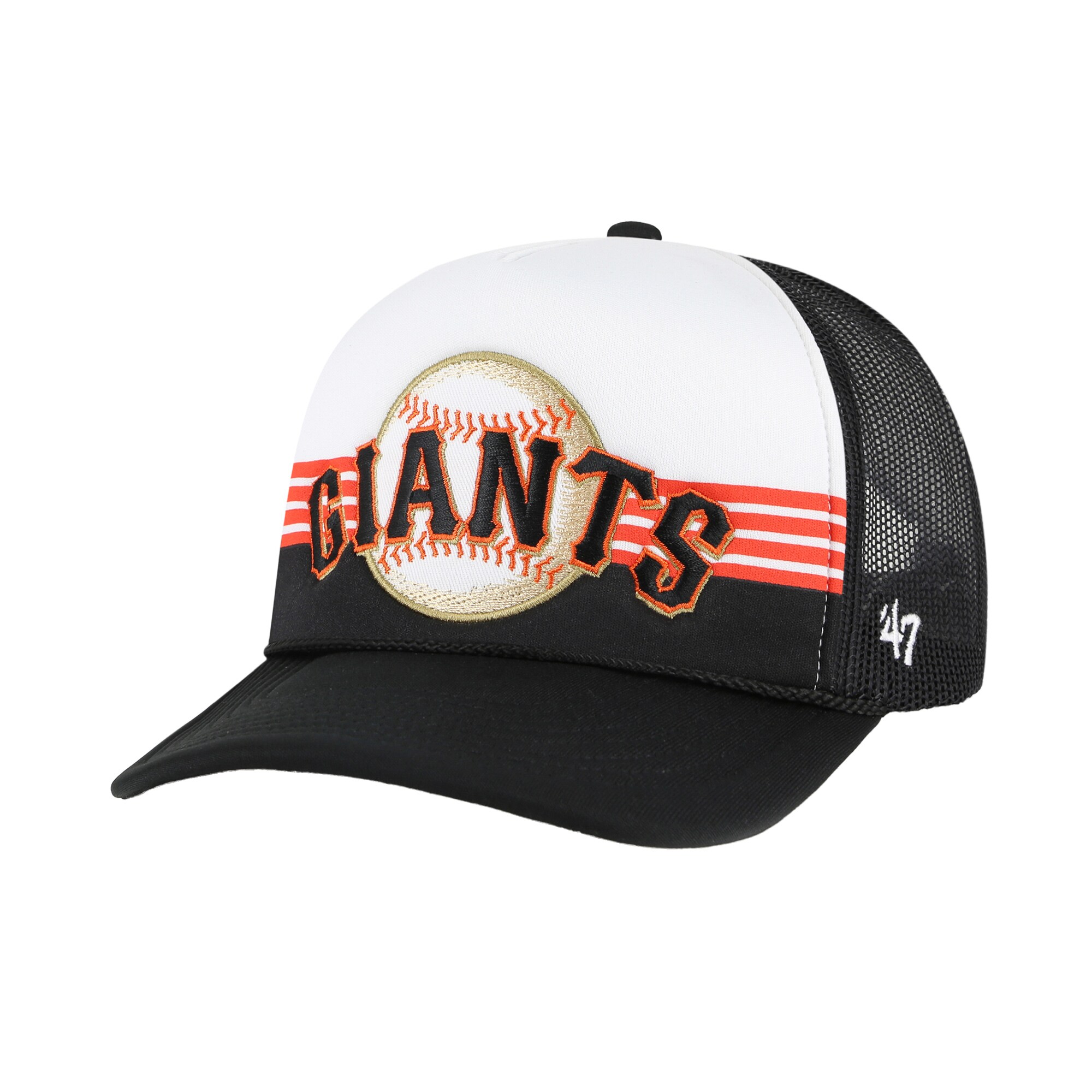 mens san francisco giants 47 black lift off foam front mesh trucker adjustable hat Collection | San Francisco Giants Shop - Official MLB Jerseys & Caps