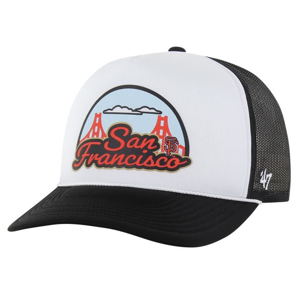 mens san francisco giants 47 black retro region foam trucker adjustable hat Collection | San Francisco Giants Shop - Official MLB Jerseys & Caps