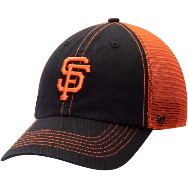 mens san francisco giants 47 black trawler clean up trucker hat Collection | San Francisco Giants Shop - Official MLB Jerseys & Caps