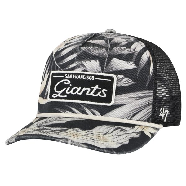 mens san francisco giants 47 black tropicalia trucker hitch adjustable hat Collection | San Francisco Giants Shop - Official MLB Jerseys & Caps