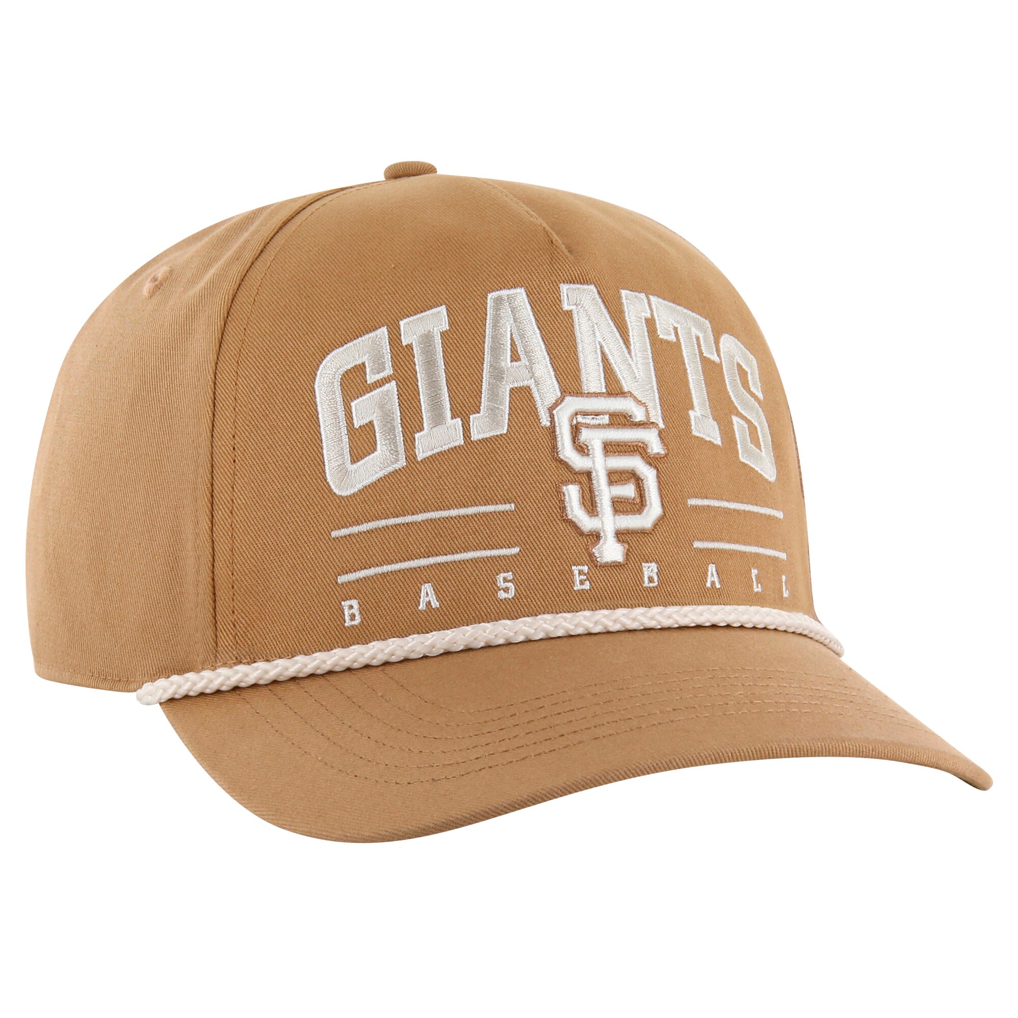 mens san francisco giants 47 brown neutral roscoe rope hitch adjustable hat Collection | San Francisco Giants Shop - Official MLB Jerseys & Caps