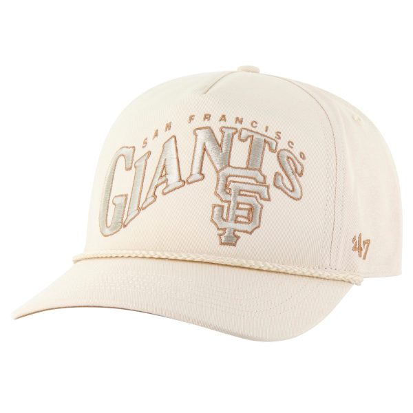 mens san francisco giants 47 cream neutral wave rope hitch adjustbable hat Collection | San Francisco Giants Shop - Official MLB Jerseys & Caps
