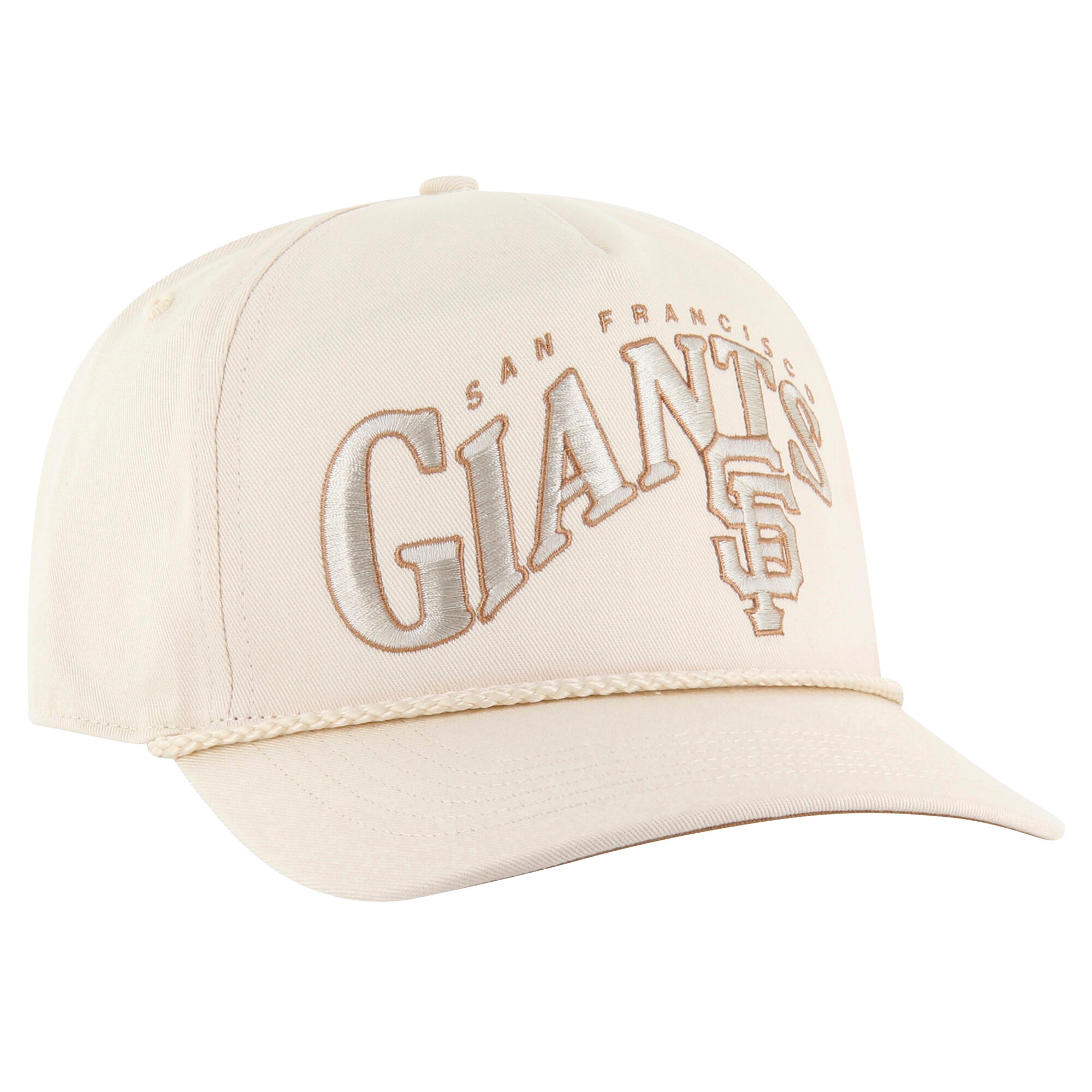 mens san francisco giants 47 cream neutral wave rope hitch adjustbable hat Collection | San Francisco Giants Shop - Official MLB Jerseys & Caps