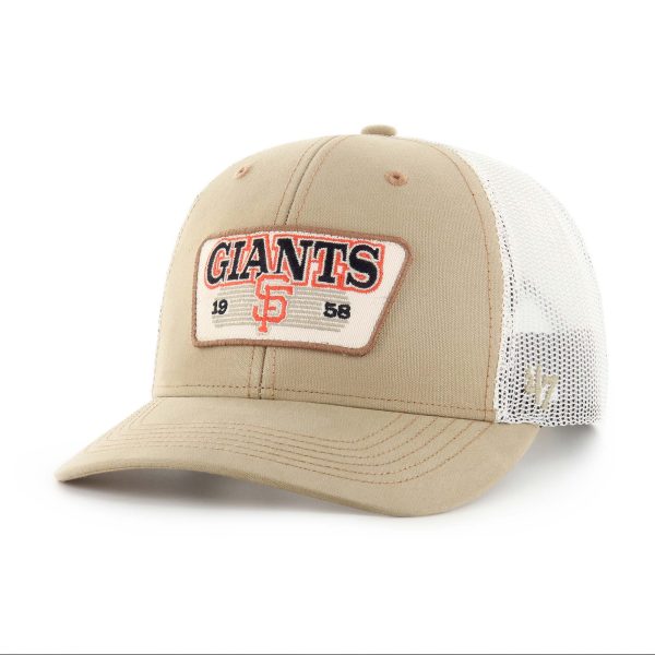 mens san francisco giants 47 khaki ridgewood trucker adjustable hats Collection | San Francisco Giants Shop - Official MLB Jerseys & Caps