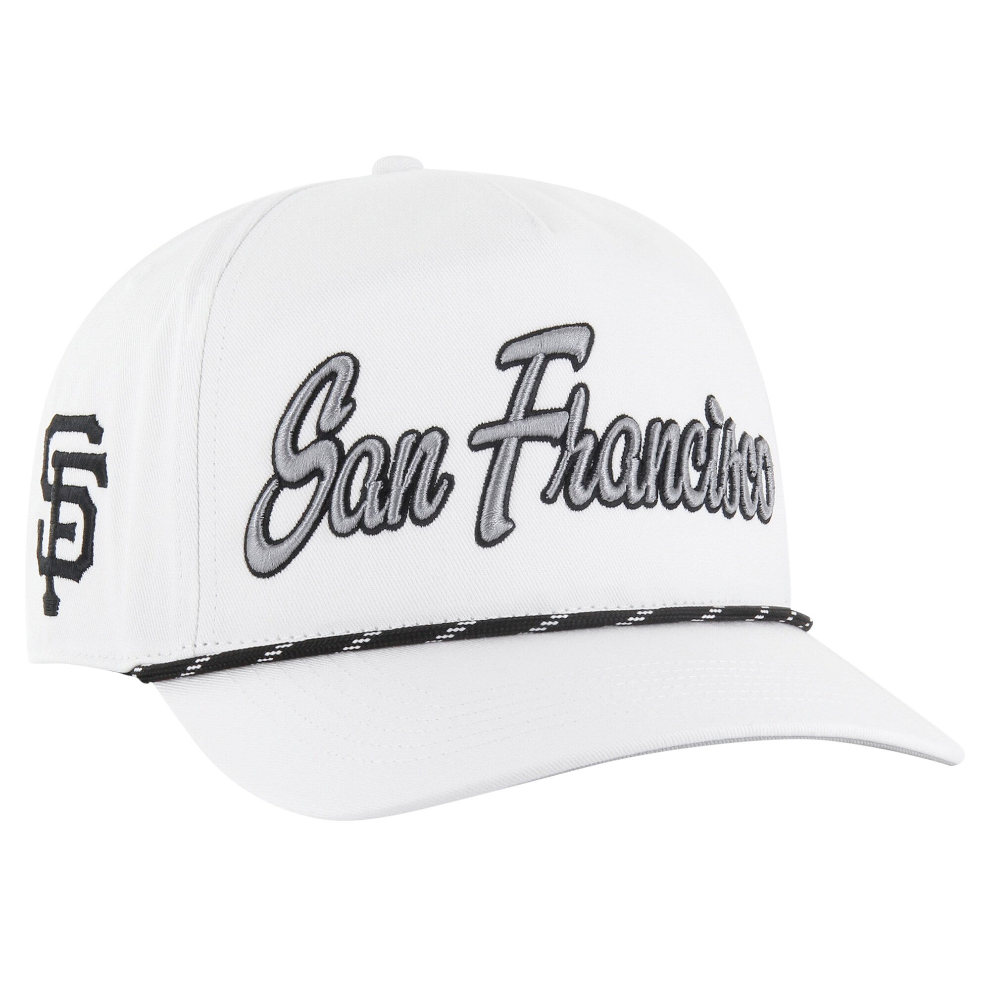 mens san francisco giants 47 white overhand speckle hitch rope adjustable hat Collection | San Francisco Giants Shop - Official MLB Jerseys & Caps