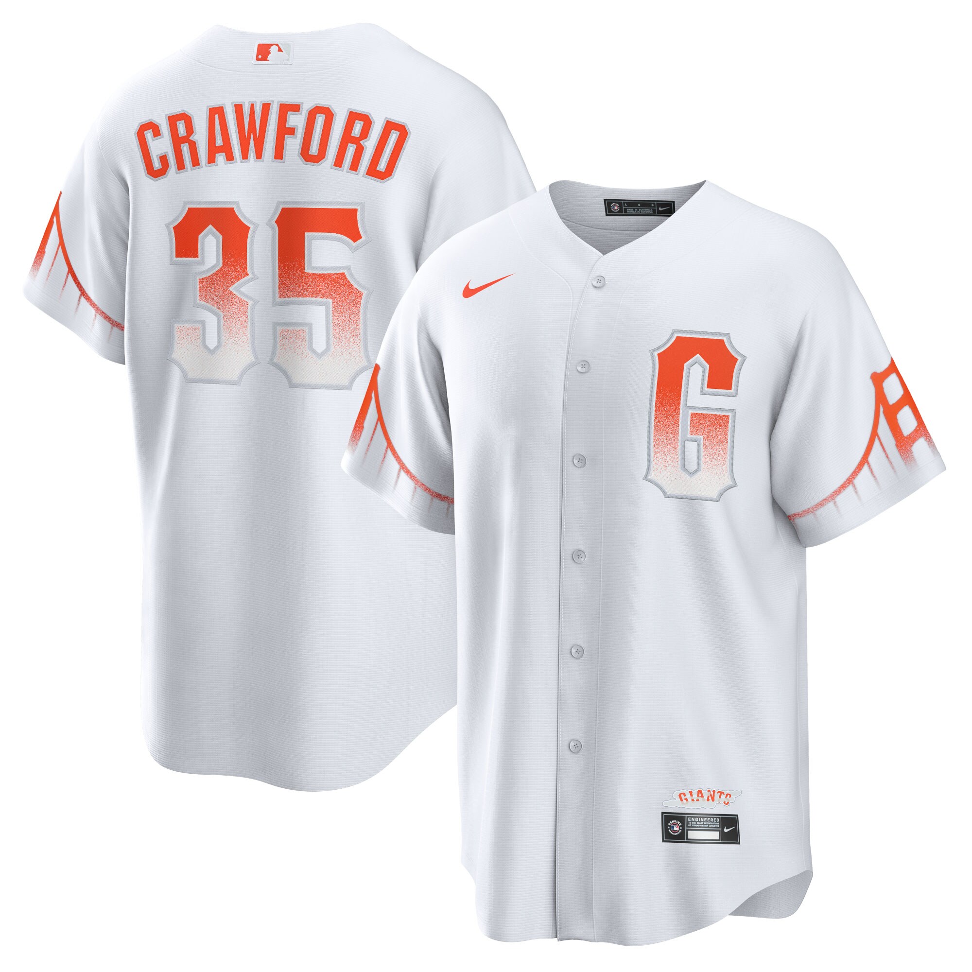 mens san francisco giants brandon crawford nike white 2021 city connect replica player jersey Collection | San Francisco Giants Shop - Official MLB Jerseys & Caps