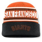 mens san francisco giants fanatics black fundamental team stripe cuffed knit hat Collection | San Francisco Giants Shop - Official MLB Jerseys & Caps
