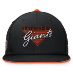 mens san francisco giants fanatics black fundamental tri-script fitted hat Collection | San Francisco Giants Shop - Official MLB Jerseys & Caps