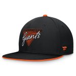 mens san francisco giants fanatics black fundamental tri-script fitted hat Collection | San Francisco Giants Shop - Official MLB Jerseys & Caps