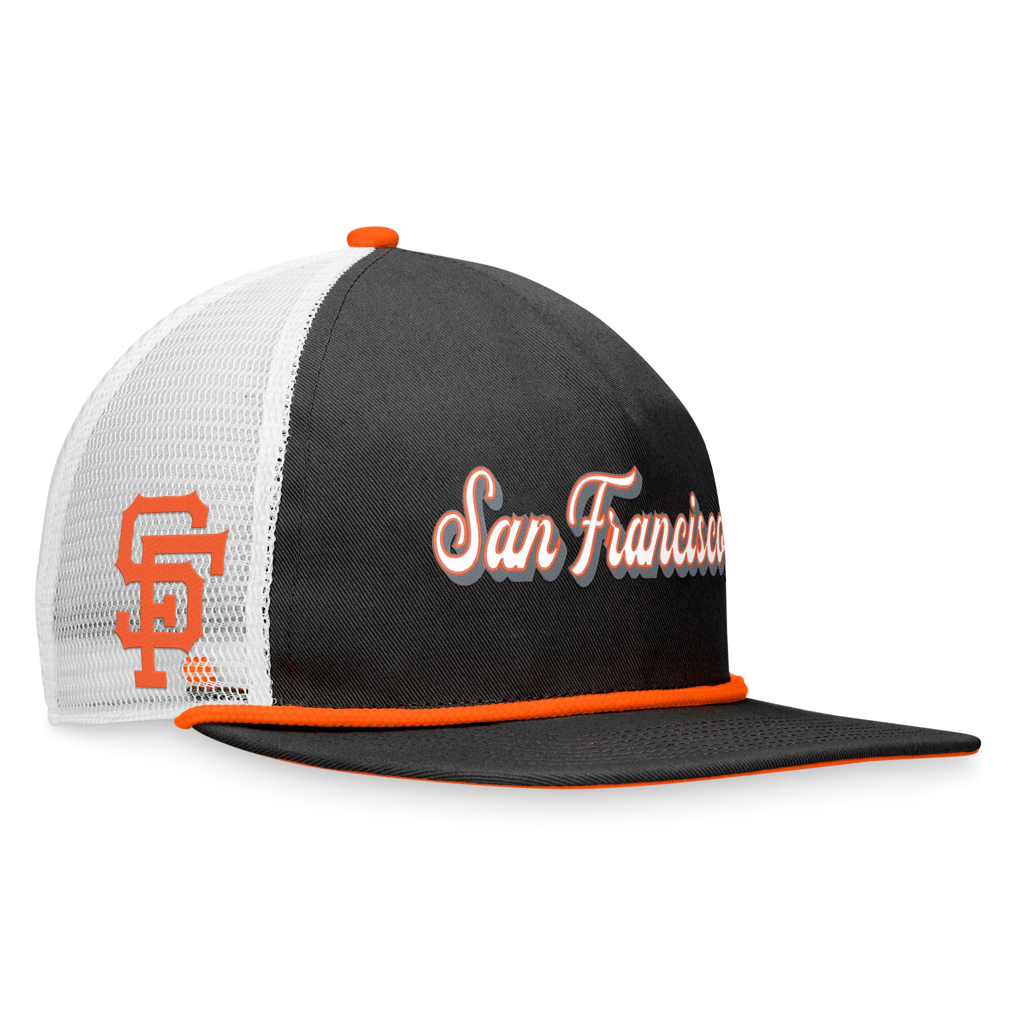 mens san francisco giants fanatics black heritage golfer snapback hat Collection | San Francisco Giants Shop - Official MLB Jerseys & Caps