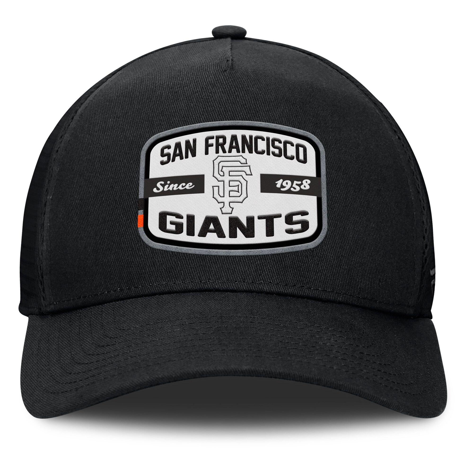 mens san francisco giants fanatics black team patch a-frame trucker snapback hat Collection | San Francisco Giants Shop - Official MLB Jerseys & Caps