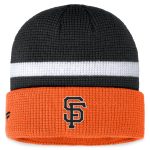mens san francisco giants fanatics black waffle cuffed knit hat Collection | San Francisco Giants Shop - Official MLB Jerseys & Caps