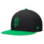 mens san francisco giants fanatics blackkelly green lucky snapback hat Collection | San Francisco Giants Shop - Official MLB Jerseys & Caps