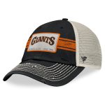 mens san francisco giants fanatics blacknatural heritage stripe trucker adjustable hat Collection | San Francisco Giants Shop - Official MLB Jerseys & Caps