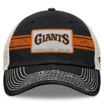 mens san francisco giants fanatics blacknatural heritage stripe trucker adjustable hat Collection | San Francisco Giants Shop - Official MLB Jerseys & Caps