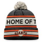 mens san francisco giants fanatics blacknatural hometown slogan cuffed knit hat with pom Collection | San Francisco Giants Shop - Official MLB Jerseys & Caps