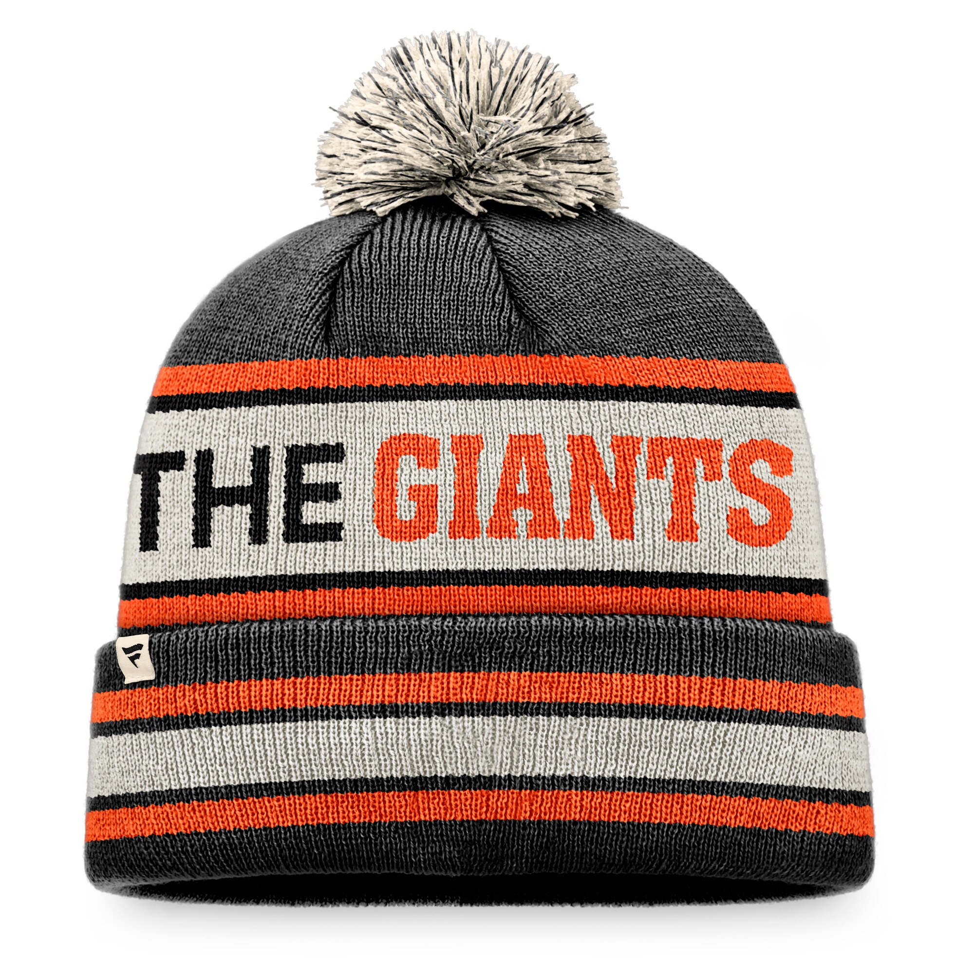 mens san francisco giants fanatics blacknatural hometown slogan cuffed knit hat with pom Collection | San Francisco Giants Shop - Official MLB Jerseys & Caps