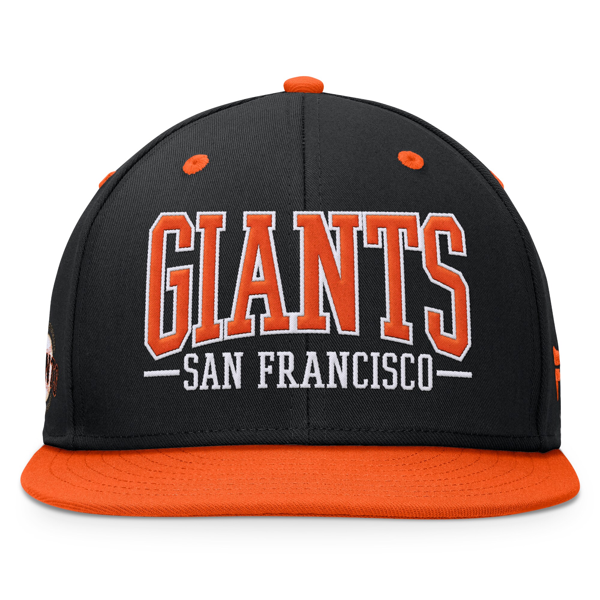 mens san francisco giants fanatics blackorange fundamental bold snapback hat Collection | San Francisco Giants Shop - Official MLB Jerseys & Caps