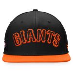 mens san francisco giants fanatics blackorange fundamental two-tone fitted hat Collection | San Francisco Giants Shop - Official MLB Jerseys & Caps