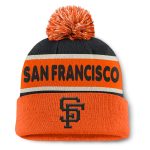 mens san francisco giants fanatics blackorange heritage cuffed knit hat with pom Collection | San Francisco Giants Shop - Official MLB Jerseys & Caps