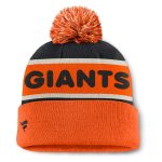 mens san francisco giants fanatics blackorange heritage cuffed knit hat with pom Collection | San Francisco Giants Shop - Official MLB Jerseys & Caps