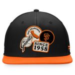 mens san francisco giants fanatics blackorange heritage patch fitted hat Collection | San Francisco Giants Shop - Official MLB Jerseys & Caps