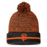 mens san francisco giants fanatics blackorange space-dye cuffed knit hat with pom Collection | San Francisco Giants Shop - Official MLB Jerseys & Caps