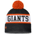 mens san francisco giants fanatics blackwhite secondary cuffed knit hat with pom Collection | San Francisco Giants Shop - Official MLB Jerseys & Caps