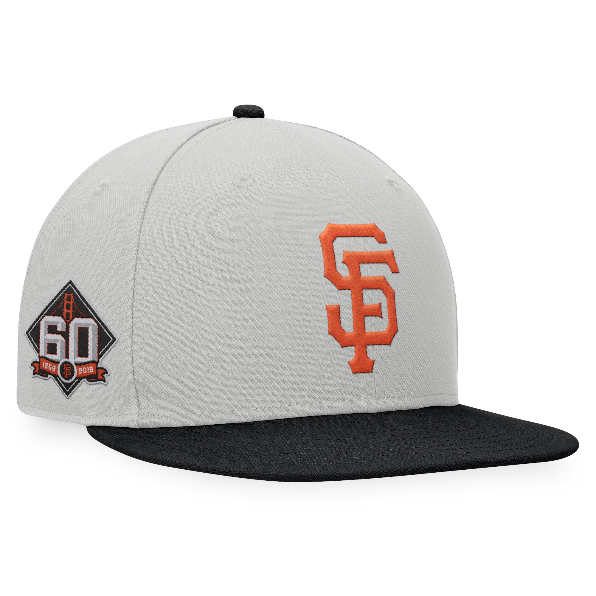 mens san francisco giants fanatics grayblack glory days two-tone snapback hat Collection | San Francisco Giants Shop - Official MLB Jerseys & Caps