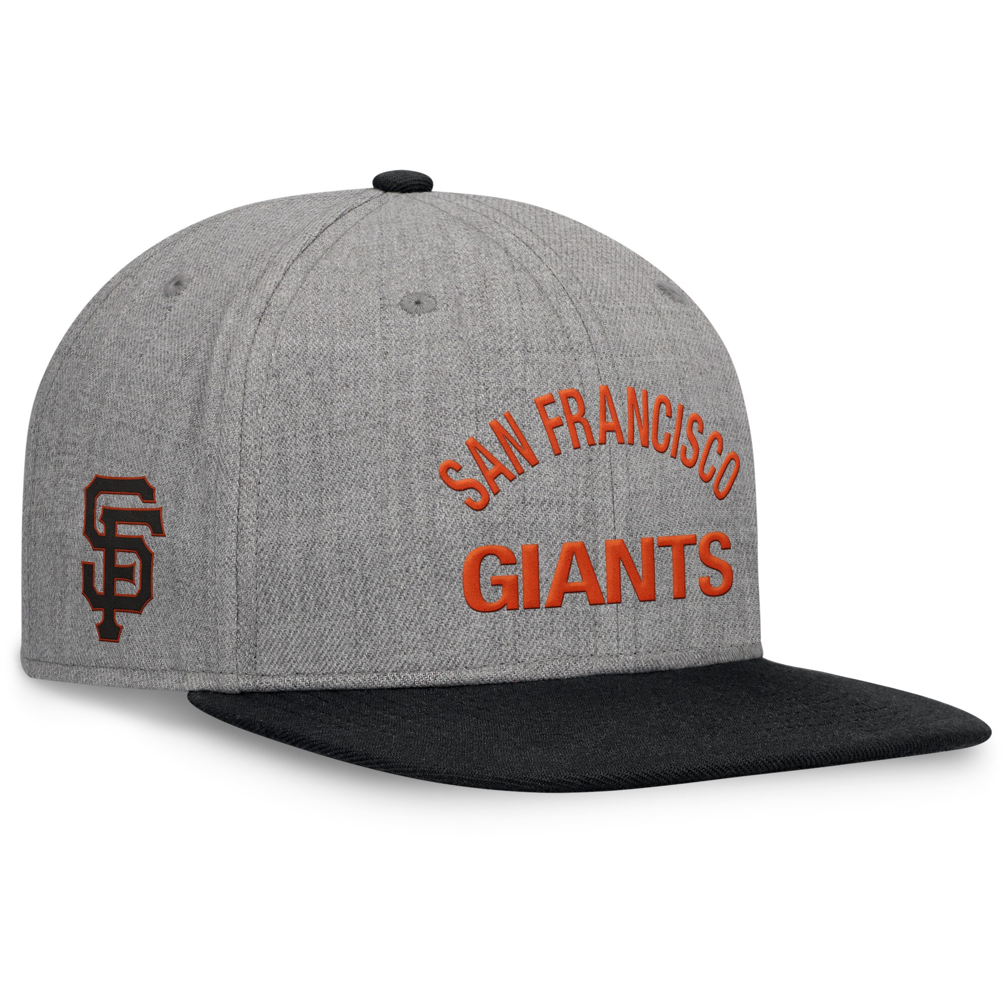mens san francisco giants fanatics heather grayblack elements flat brim snapbuckle hat Collection | San Francisco Giants Shop - Official MLB Jerseys & Caps