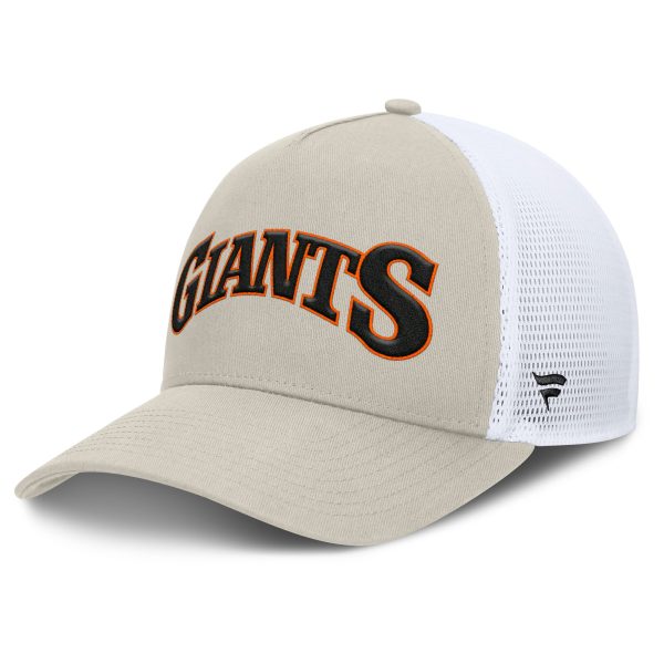 mens san francisco giants fanatics khaki heritage light khaki a-frame adjustable hat Collection | San Francisco Giants Shop - Official MLB Jerseys & Caps