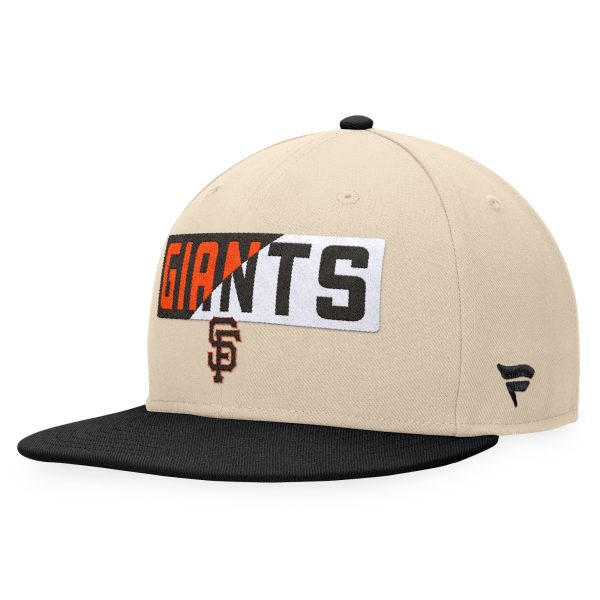 mens san francisco giants fanatics khakiblack cycle snapback hat Collection | San Francisco Giants Shop - Official MLB Jerseys & Caps