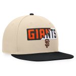 mens san francisco giants fanatics khakiblack cycle snapback hat Collection | San Francisco Giants Shop - Official MLB Jerseys & Caps