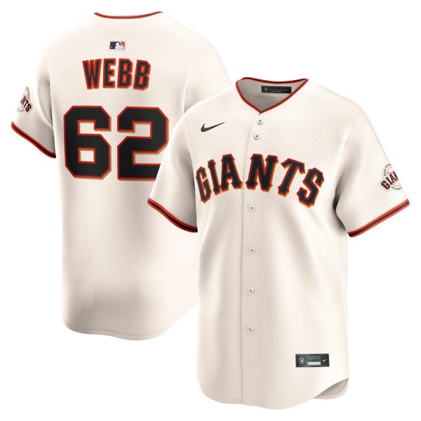 mens san francisco giants logan webb nike cream home limited player jersey Collection | San Francisco Giants Shop - Official MLB Jerseys & Caps