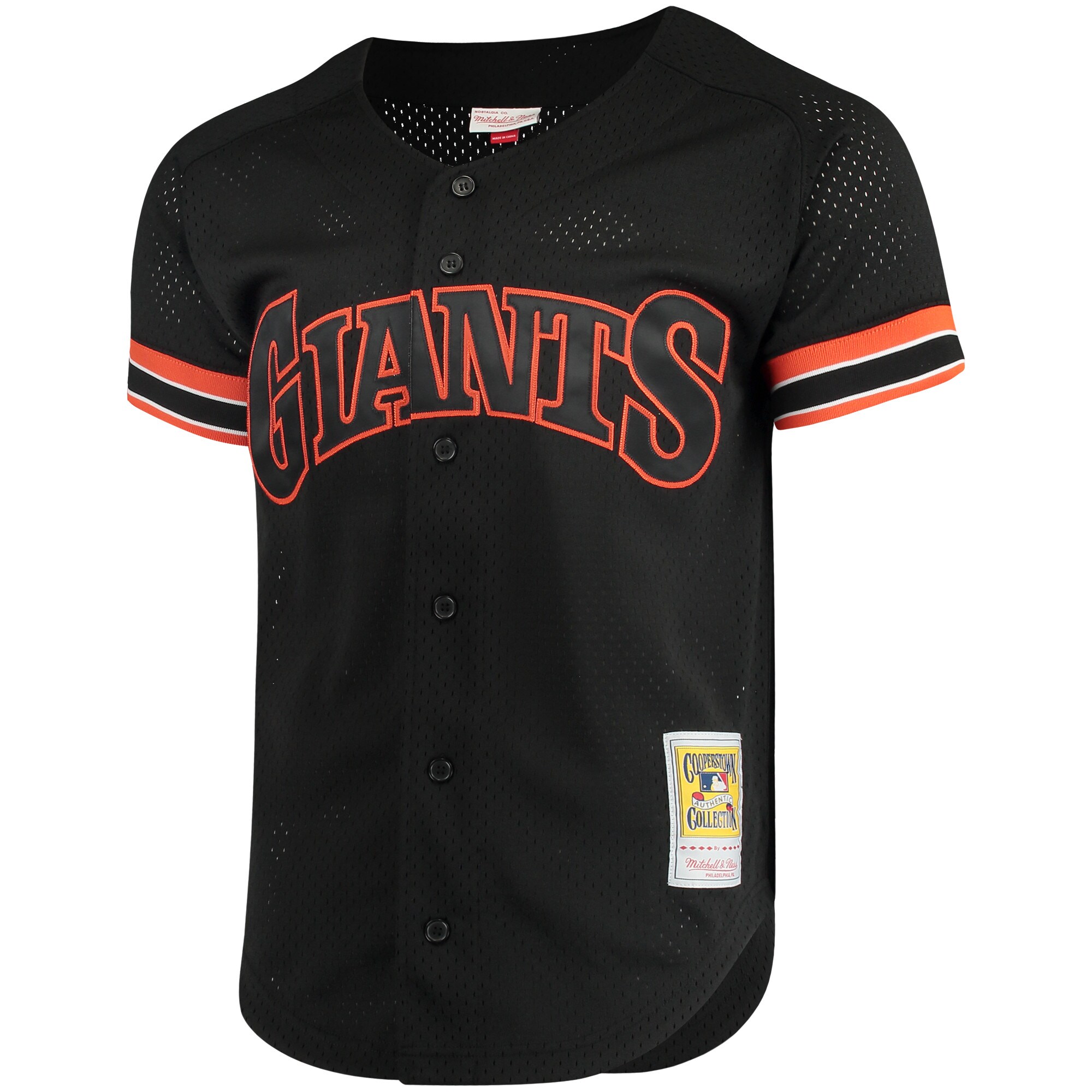mens san francisco giants matt williams mitchell  ness black cooperstown collection mesh batting practice button-up jersey Collection | San Francisco Giants Shop - Official MLB Jerseys & Caps