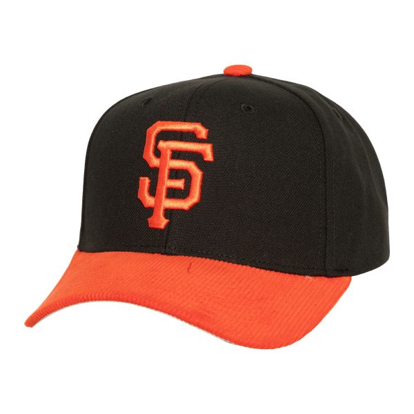 mens san francisco giants mitchell  ness black corduroy pro snapback hat Collection | San Francisco Giants Shop - Official MLB Jerseys & Caps