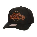 mens san francisco giants mitchell  ness black neon logo pro crown adjustable hat Collection | San Francisco Giants Shop - Official MLB Jerseys & Caps