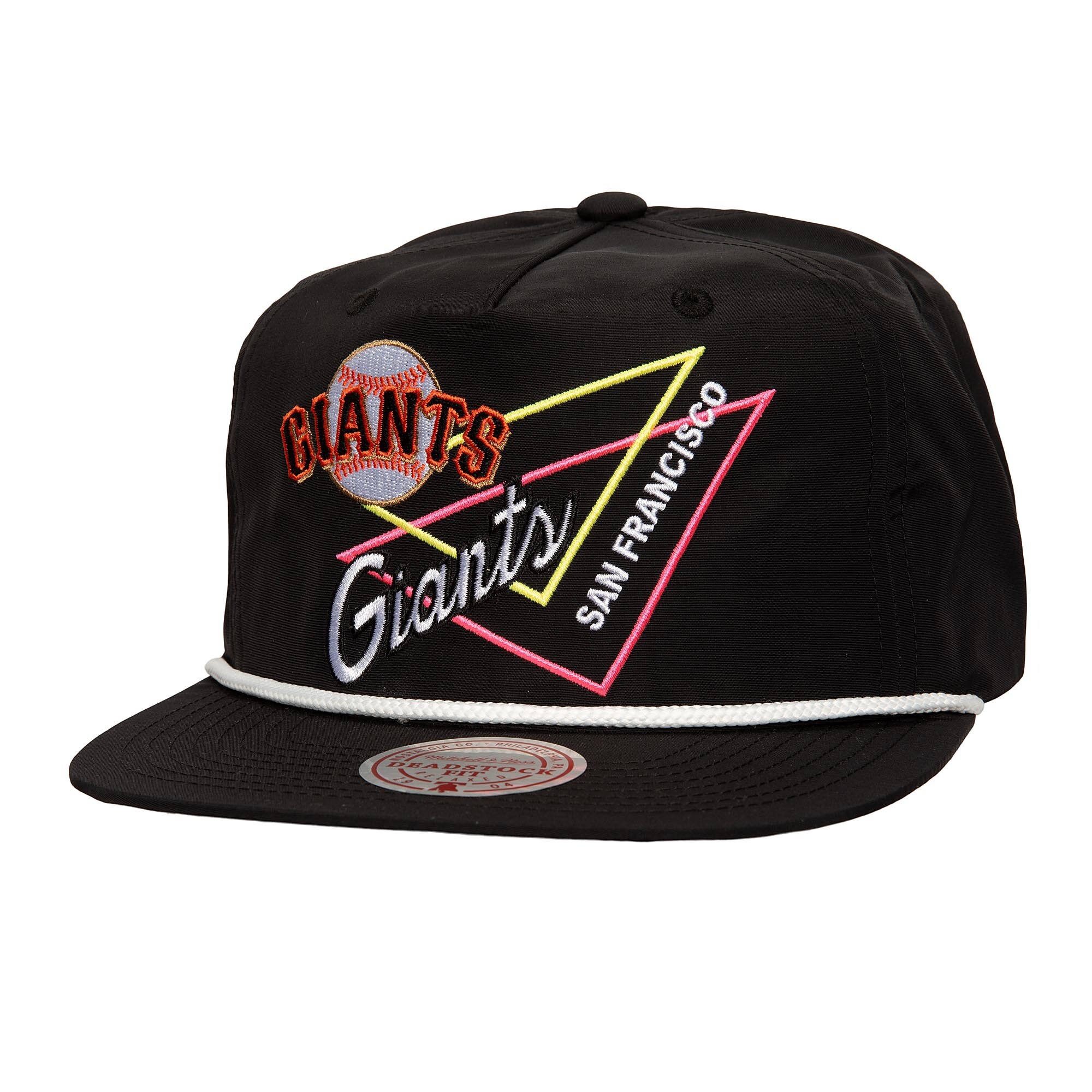 mens san francisco giants mitchell  ness black pew pew deadstock adjustable hat Collection | San Francisco Giants Shop - Official MLB Jerseys & Caps