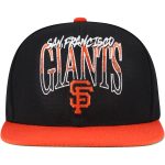 mens san francisco giants mitchell  ness black rise up snapback hat Collection | San Francisco Giants Shop - Official MLB Jerseys & Caps