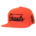 mens san francisco giants mitchell  ness orange corduroy snapback hat Collection | San Francisco Giants Shop - Official MLB Jerseys & Caps