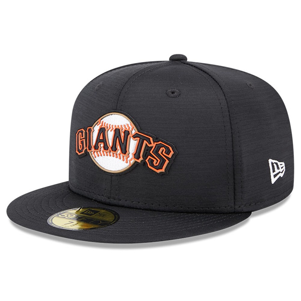 mens san francisco giants new era black 2023 clubhouse 59fifty fitted hat Collection | San Francisco Giants Shop - Official MLB Jerseys & Caps