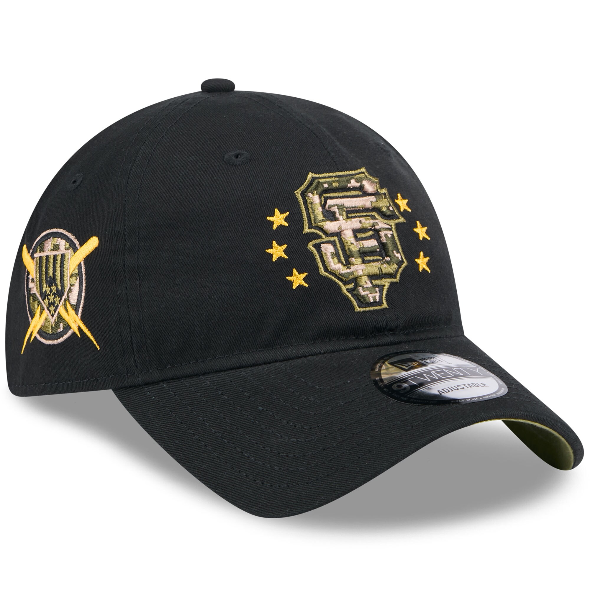 mens san francisco giants new era black 2024 armed forces day 9twenty adjustable hat Collection | San Francisco Giants Shop - Official MLB Jerseys & Caps