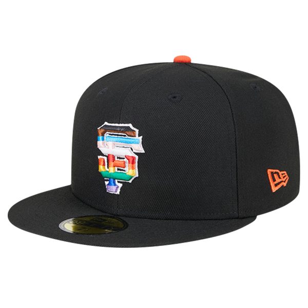 mens san francisco giants new era black 2024 pride on field 59fifty fitted hat Collection | San Francisco Giants Shop - Official MLB Jerseys & Caps
