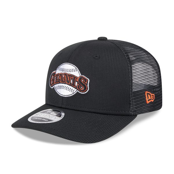 mens san francisco giants new era black 2025 batting practice 9seventy stretch-snap trucker hat Collection | San Francisco Giants Shop - Official MLB Jerseys & Caps
