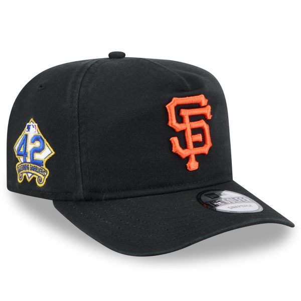 mens san francisco giants new era black 2025 jackie robinson day golfer adjustable hat Collection | San Francisco Giants Shop - Official MLB Jerseys & Caps