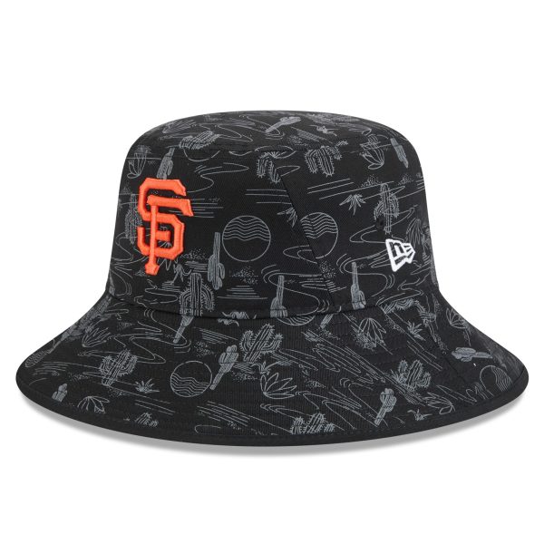 mens san francisco giants new era black 2025 spring training all over print bucket hat Collection | San Francisco Giants Shop - Official MLB Jerseys & Caps