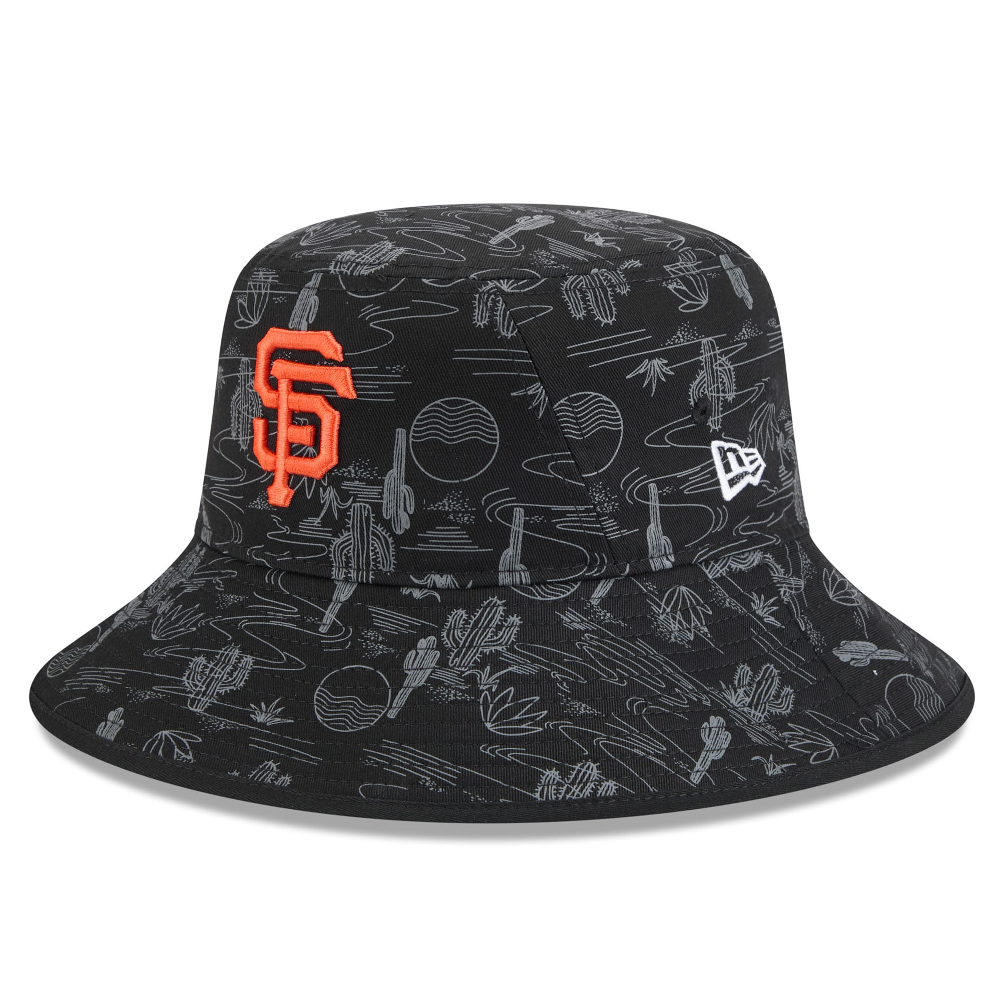 mens san francisco giants new era black 2025 spring training all over print bucket hat Collection | San Francisco Giants Shop - Official MLB Jerseys & Caps