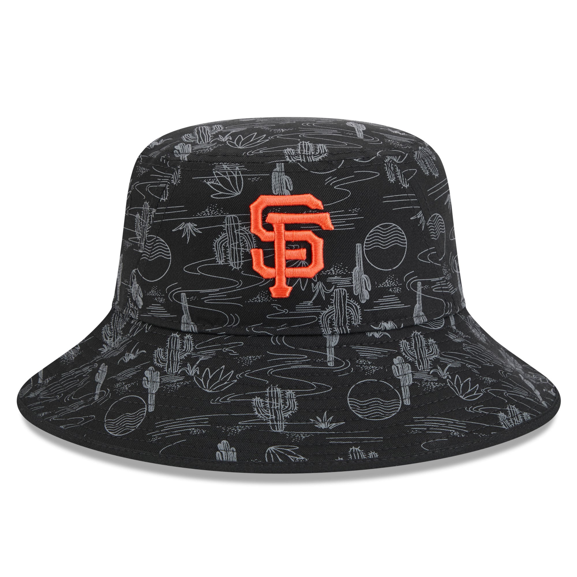 mens san francisco giants new era black 2025 spring training all over print bucket hat Collection | San Francisco Giants Shop - Official MLB Jerseys & Caps